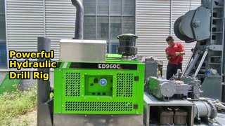 Гидравлическая буровая установка BEST-ED960C для геологии