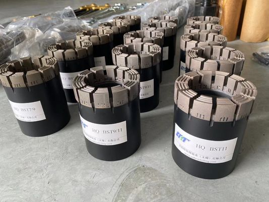 BQ NQ NQ3 HQ Импрегнированный алмазный ядерный бит для геологического исследования