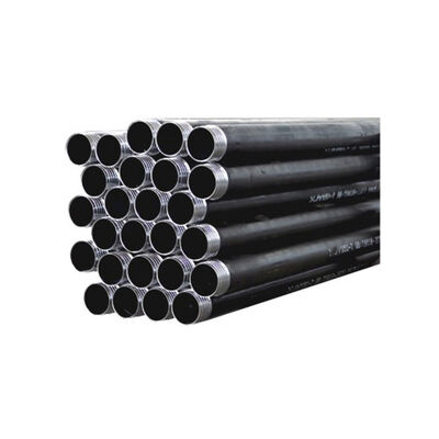 Heat Treated High Carbon Alloy Steel Wireline Drill Rod with Self-Cleaning Feature and API 5DP ISO Certification